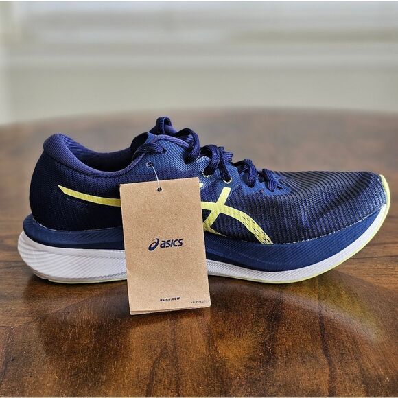 ASICS Magic Speed 3 Running Racing Shoes Men\'s 8 Illusion Blue White 1012B518 main image 4
